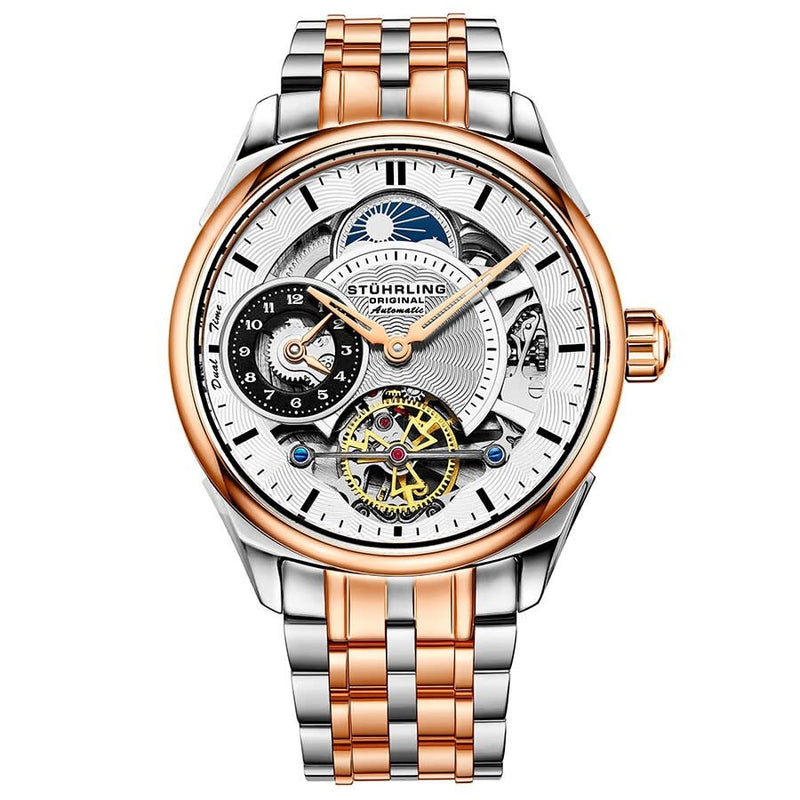 Stuhrling Original Legacy Automatic Silver Dial Men's Watch #M13487 - Watches of America