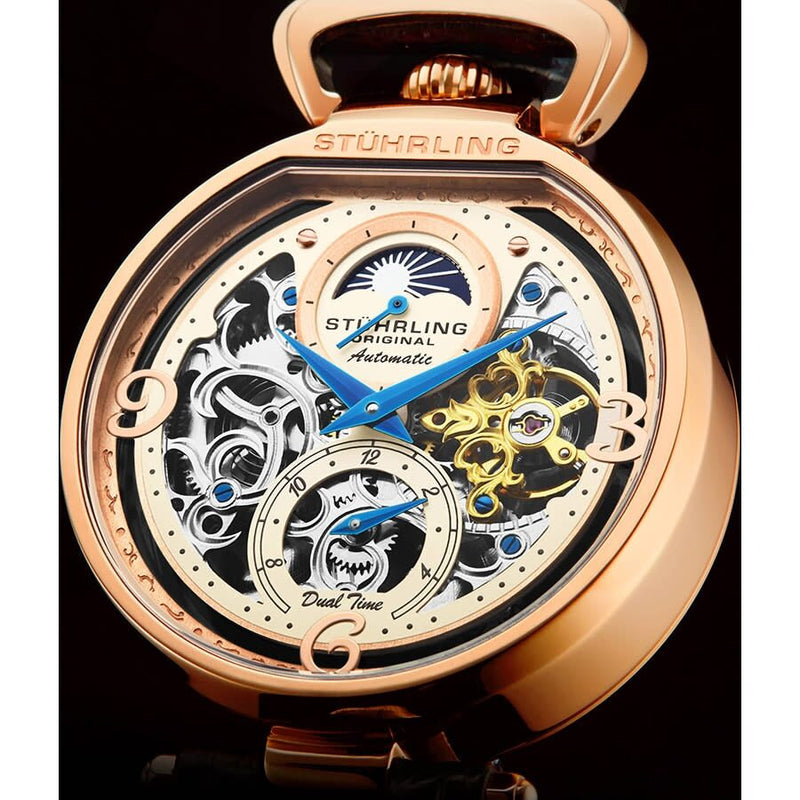Stuhrling Original Legacy Automatic White Dial Men's Watch #M13480 - Watches of America #3