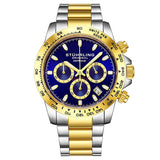 Stuhrling Original Monaco Quartz Blue Dial Men's Watch #M13548 - Watches of America