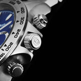 Stuhrling Original Monaco Quartz Blue Dial Men's Watch #M13548 - Watches of America #4