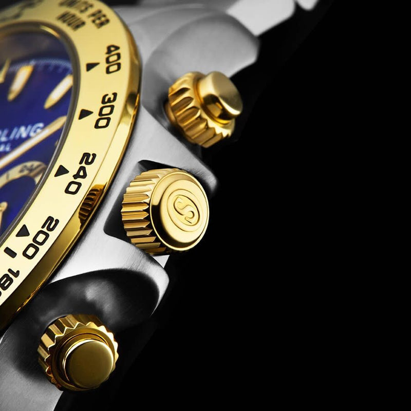 Stuhrling Original Monaco Quartz Blue Dial Men's Watch #M13548 - Watches of America #5