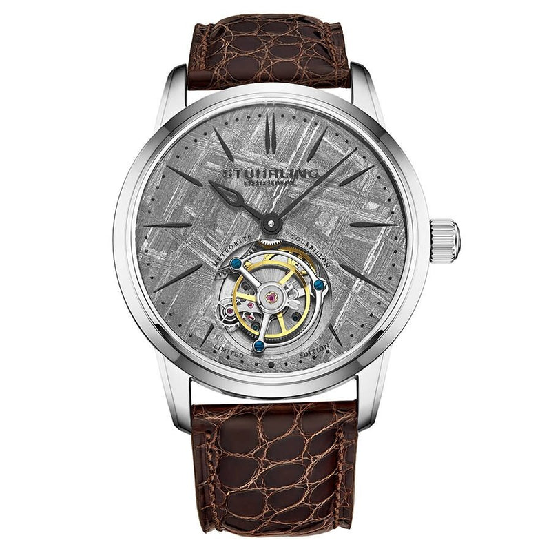 Stuhrling Original Tourbillon Hand Wind Men's Watch #M13674 - Watches of America