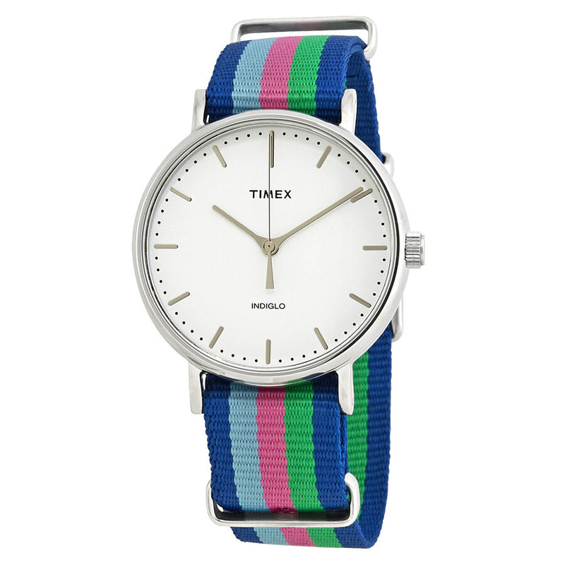 Timex Fairfield White Dial Ladies Watch #TW2P91700 - Watches of America