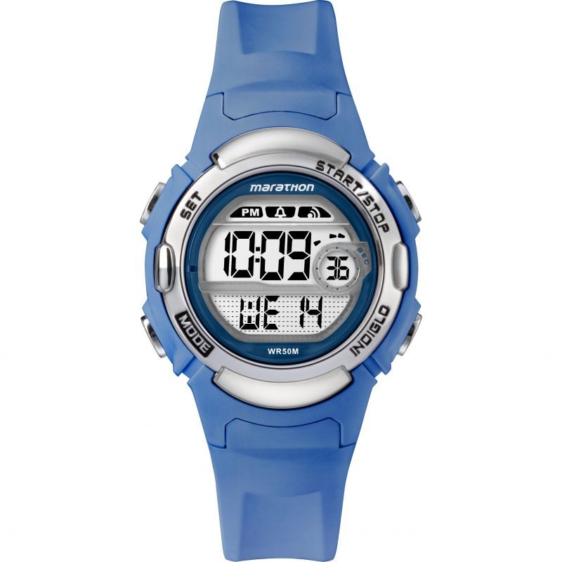 Timex Marathon Alarm Quartz Digital Ladies Watch #TW5M14400 - Watches of America