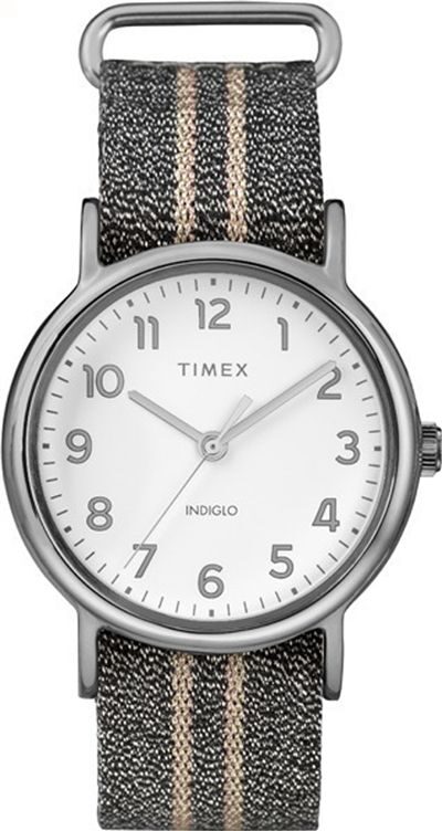 Timex Weekender Quartz White Dial Ladies Watch #TW2R92200 - Watches of America
