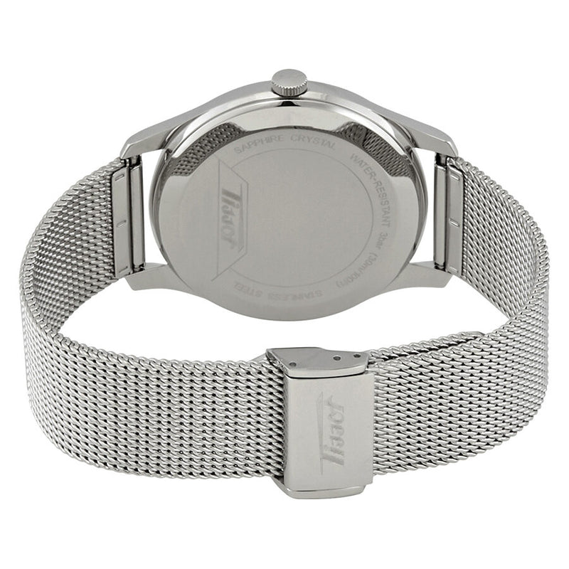 Tissot Heritage Visodate Silver Opalin Dial Men's Mesh Watch T1184101127700#T118.410.11.277.00 - Watches of America #3