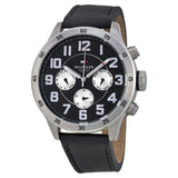 Tommy Hilfiger Black Dial Black Leather Men's Watch 1791050 - Watches of America