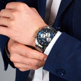 Hugo Boss Men's 44mm Steel Bracelet Watch HB1513630 - Watches of America #4