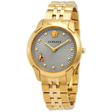 Versace Audrey Quartz Grey Dial Ladies Watch VELR00719 - Watches of America