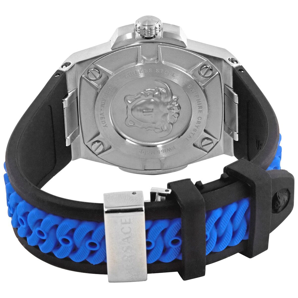 Men's Steel Chain RB02 Silver Blue Men style Boys Hand Watch Gents 2022  Luxury Design Steel