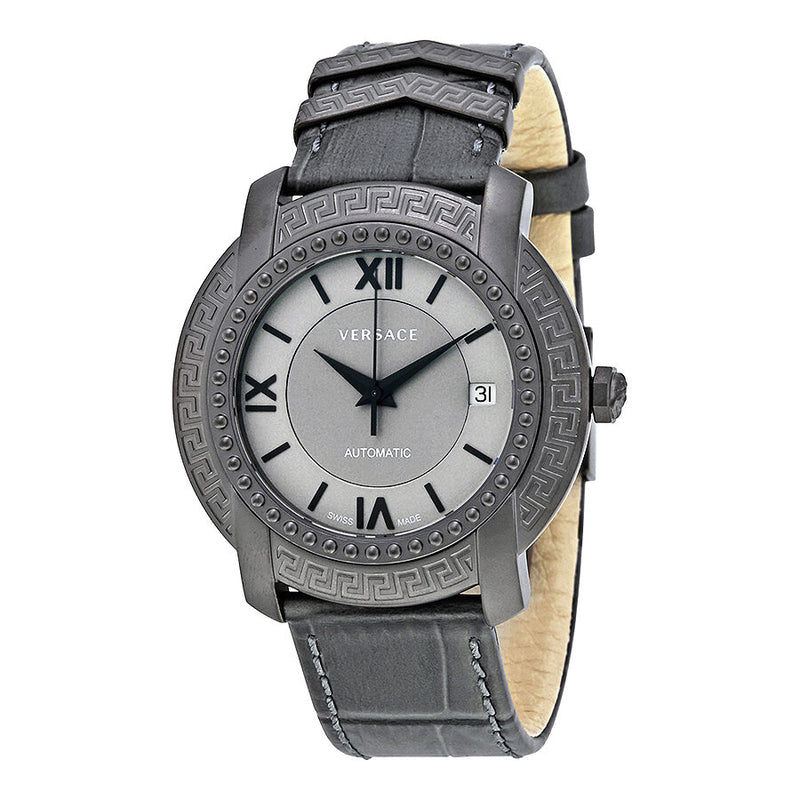 Versace DV25 Automatic Grey Dial Unisex Watch #V13010016 - Watches of America