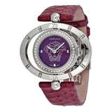 Versace Eon Ellipse Violet Dial Diamond Ladies Watch #91Q91FD702S702 - Watches of America