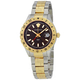 Versace Hellenyium Brown Dial Two-tone Men's Watch V11040015 - Watches of America