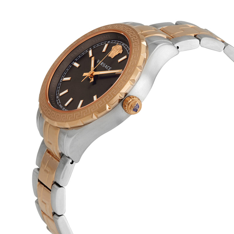 Versace Hellenyium Quartz Brown Dial Ladies Watch V12040015 - Watches of America #2