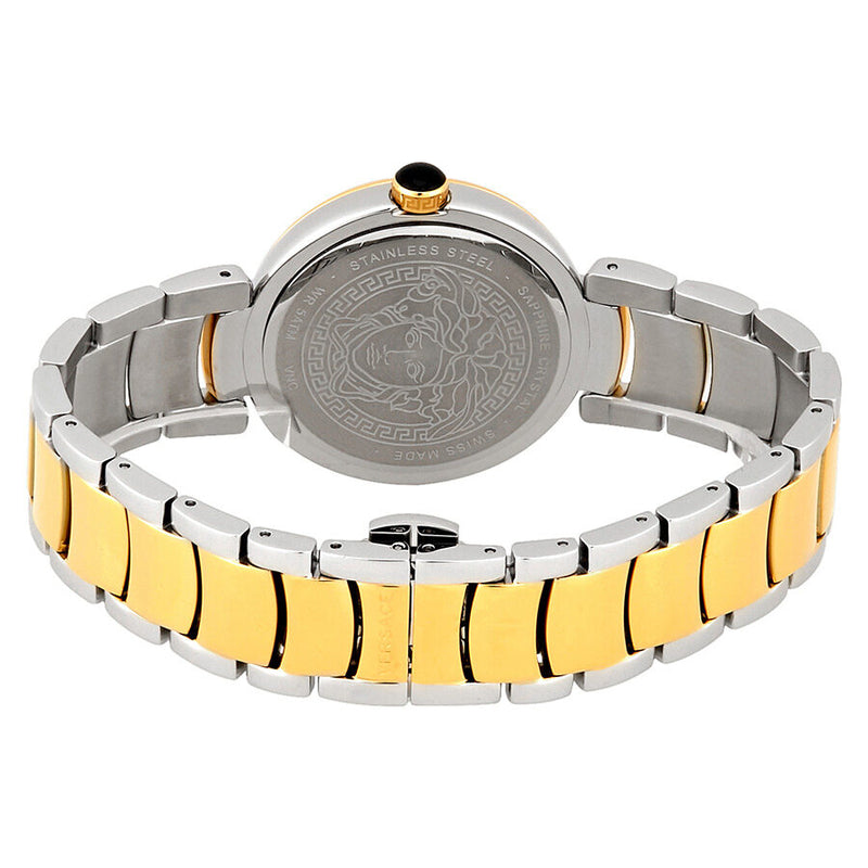 Versace Leda Silver Dial Two-tone Ladies Watch #VNC220017 - Watches of America #3