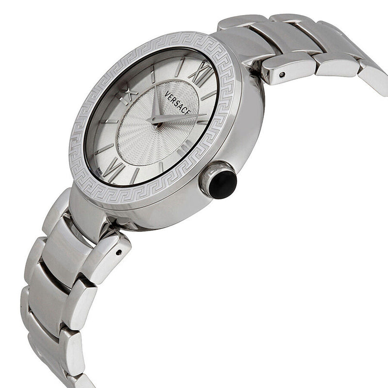 Versace Leda Silver Dial Stainless Steel Ladies Watch #VNC210017 - Watches of America #2