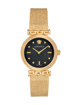 Versace Meander Quartz Black Dial Ladies Watch VELW00720 - Watches of America