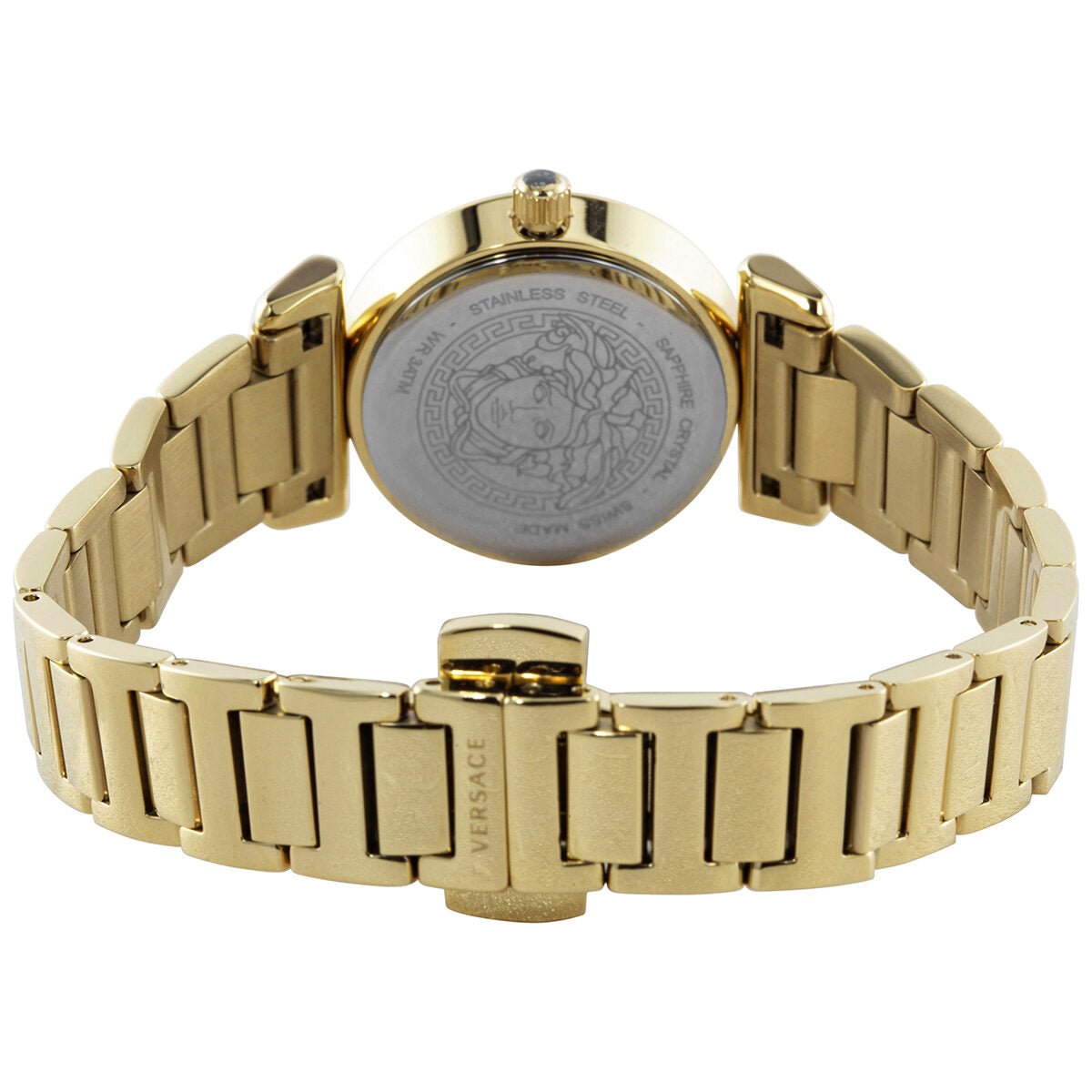 Amazon.com: Versace Womens Rose Gold 35 mm Vanity Strap Watch P5Q80D800S :  Clothing, Shoes & Jewelry