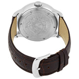 Versace Quartz White Dial Brown Leather Men's Watch #VQS070016 - Watches of America #3
