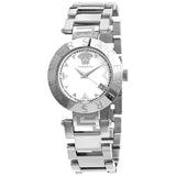 Versace Quartz White Dial Ladies Watch #XLQ99D001S099 - Watches of America
