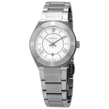 Versace Quartz White Dial Stainless Steel Ladies Watch #VEAX00118 - Watches of America