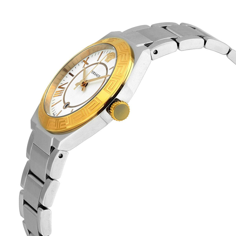 Versace Quartz White Dial Stainless Steel Ladies Watch #VEAX00318 - Watches of America #2