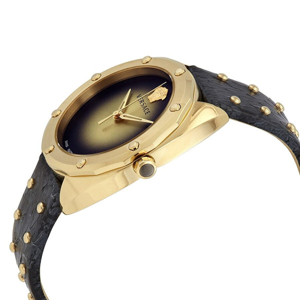 Versace Shadov Quartz Champagne Dial Ladies Watch VEBM00318 - Watches of America #2