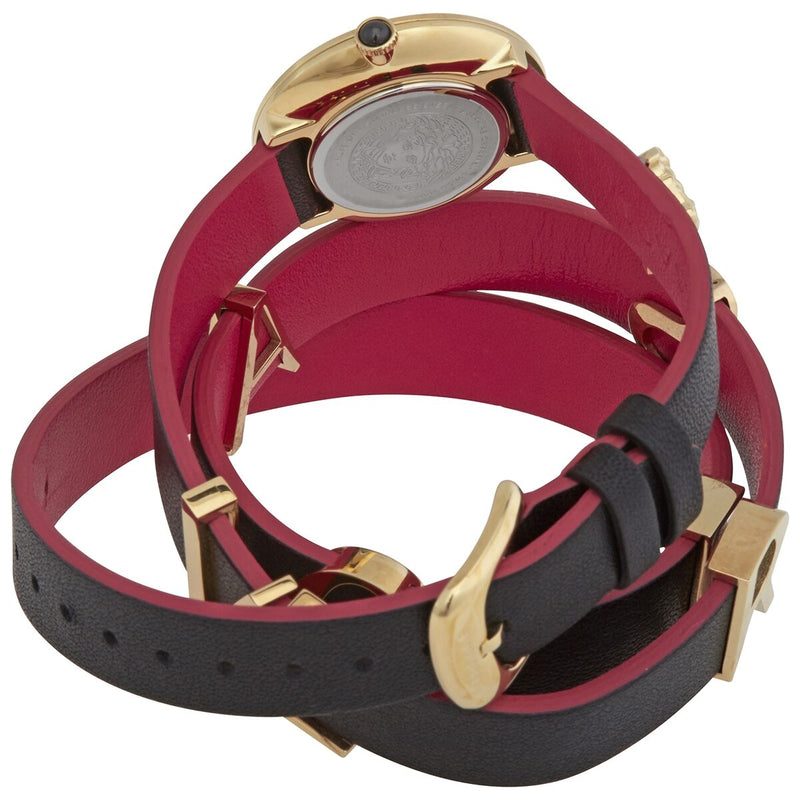 Versace V-Flare Quartz Black Dial Watch #VEBN00218 - Watches of America #3