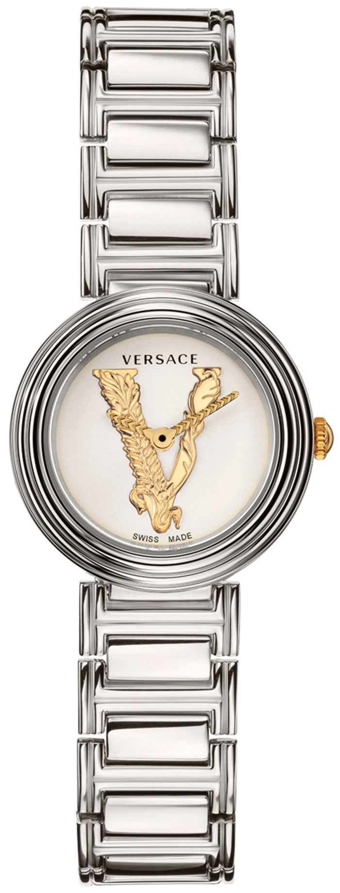 Versace Virtus Mini Silver Women's Watch  VET300621 - Watches of America