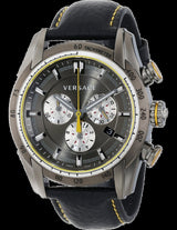 Versace V-Ray Chronograph Grey Dial Men's Watch VDB020014 - Watches of America #2