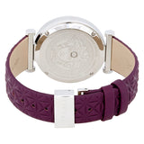 Versace V-Helix Ivory Dial Leather Ladies Watch #VQG010015 - Watches of America #3