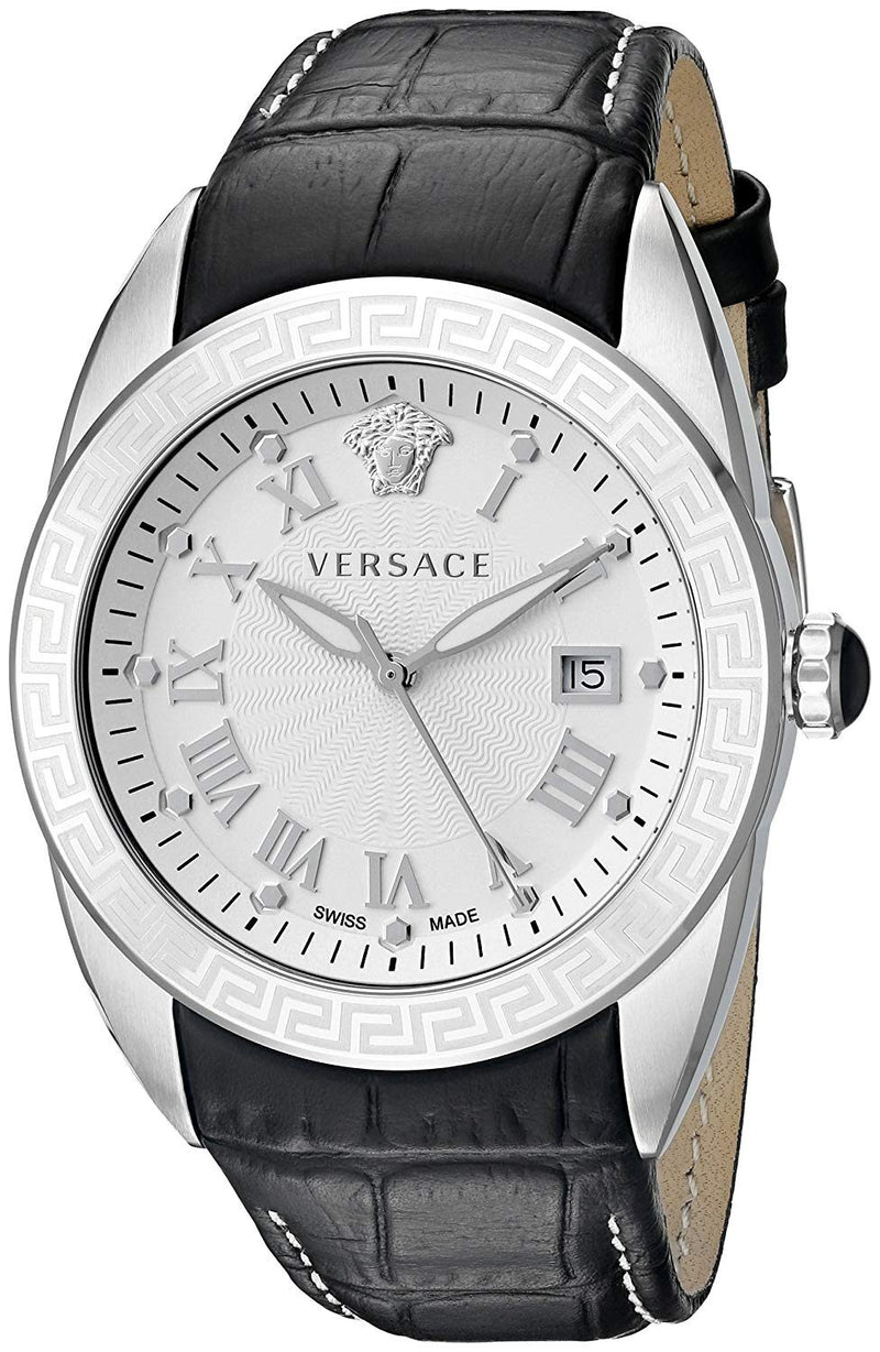 Versace V-Sport II Quartz White Dial Men's Watch #VFE110015 - Watches of America