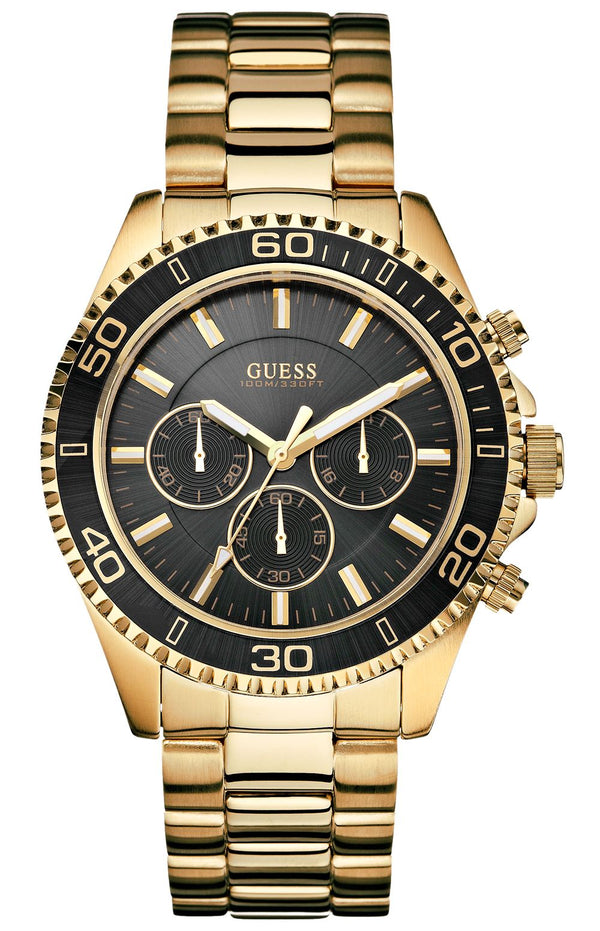 Guess Analogue Black Dial Men's Men's Watch  W0170G2 - Watches of America