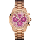 Guess Sunrise Rose Gold Ladies Watch  W0330L14 - Watches of America