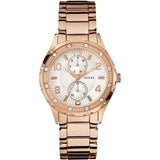 Guess Women's Rose Gold Bracelet Women's Watch  W0442L3 - Watches of America