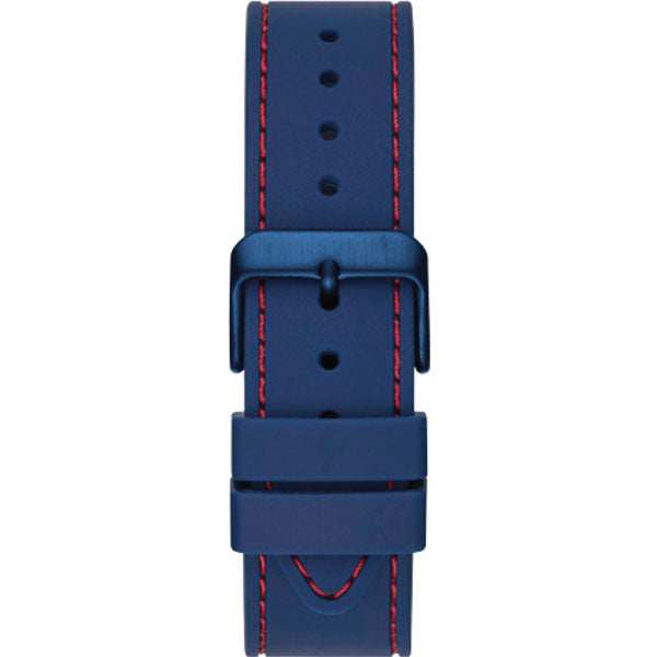 Guess Men's Blue Analog Silicone Band  Men's Watch W1108G1 - Watches of America #3