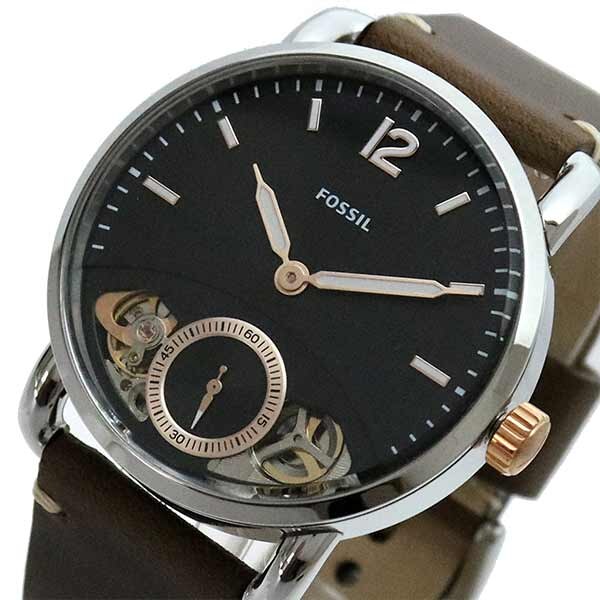 Fossil The Commuter Reloj para hombre con esfera negra ME1165