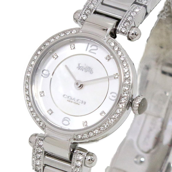 Coach Cary Crystal Silver 26mm Women's Watch 14503837 - Watches of America #2