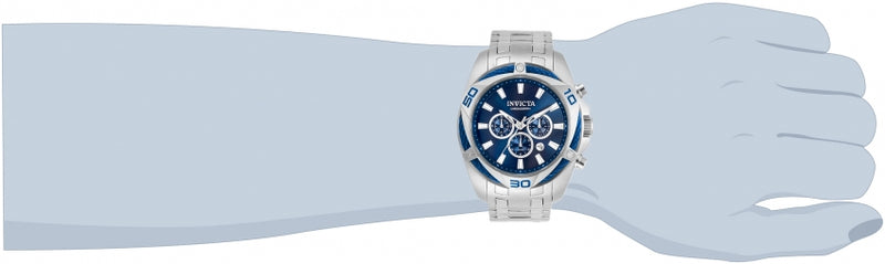 Reloj Invicta Bolt Cronógrafo Cuarzo Esfera Azul Hombre 32373