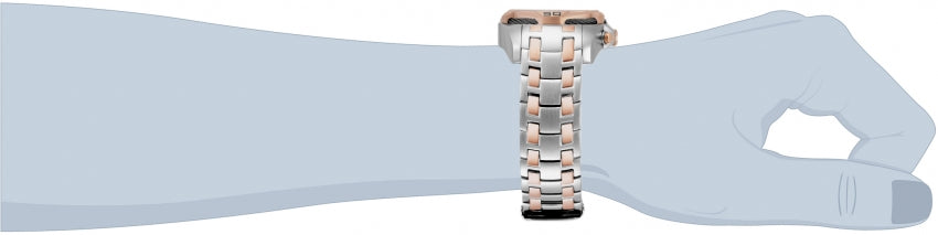 Invicta Bolt Cronógrafo Cuarzo Esfera Negra Reloj para Hombre 34129