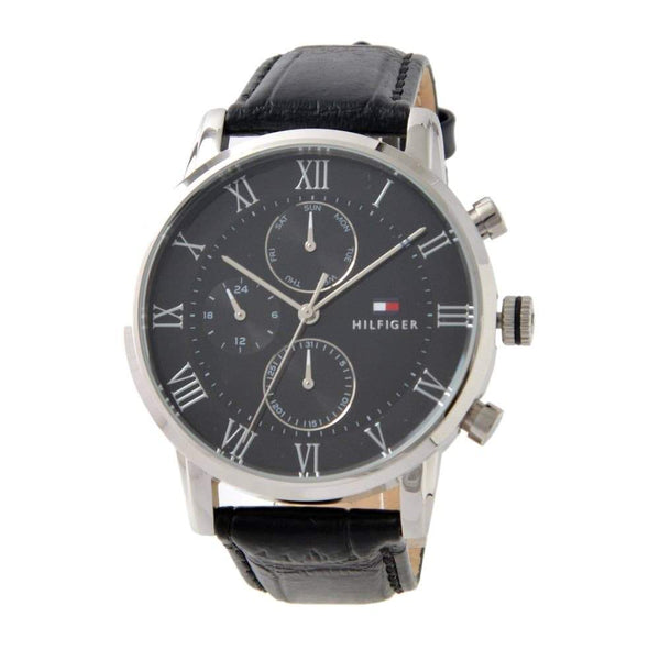 Tommy Hilfiger Chronograph Black Dial Men's Watch  1791401 - Watches of America